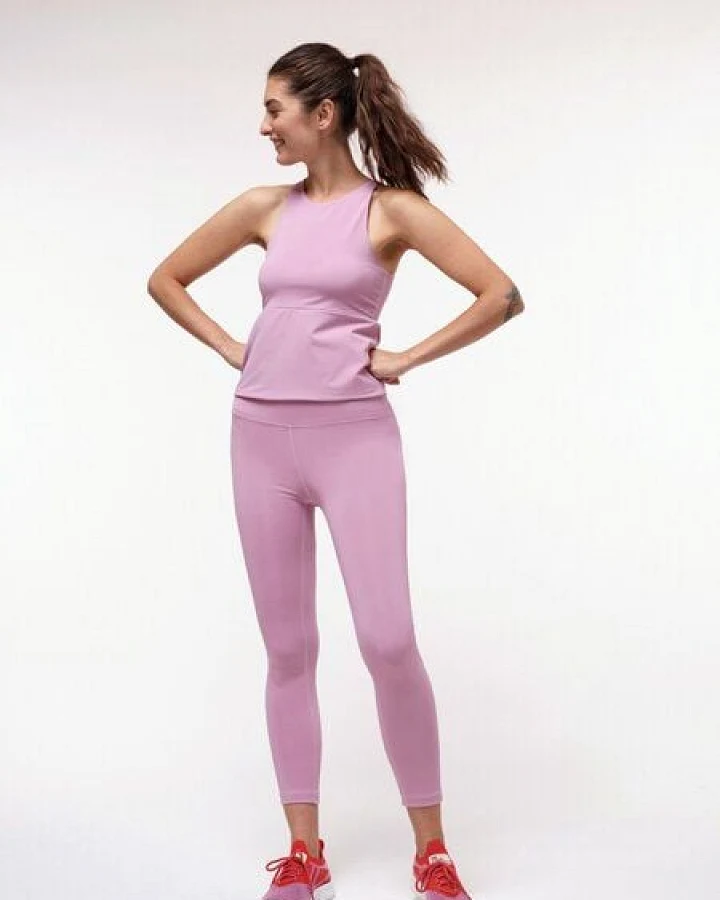 Lanius Leggings aus recyceltem Polyamid mauve