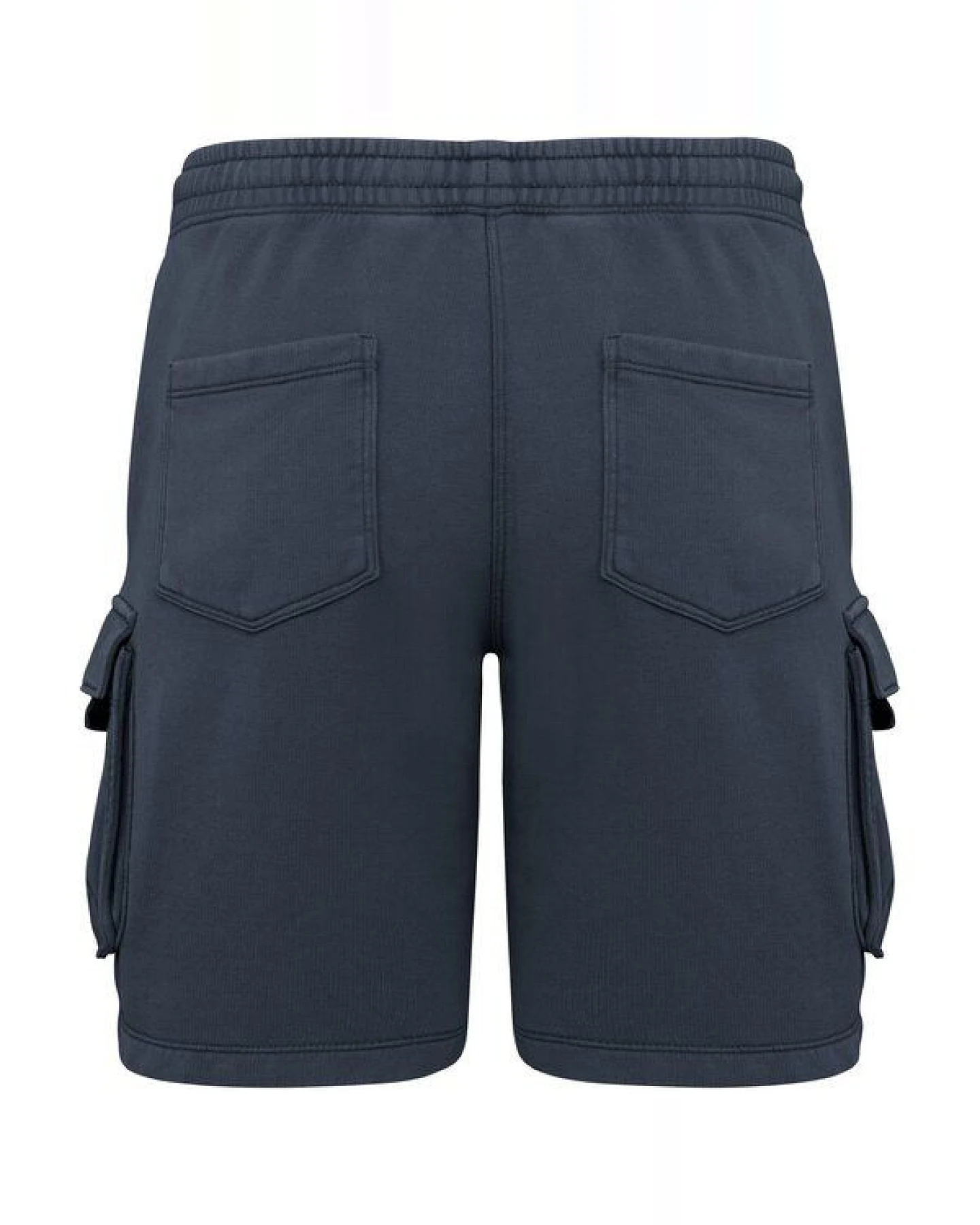 Greenspired Umweltfreundliche ausgewaschene French Terry Cargo-Shorts 300g/m² XS-3XL – Ansicht 2