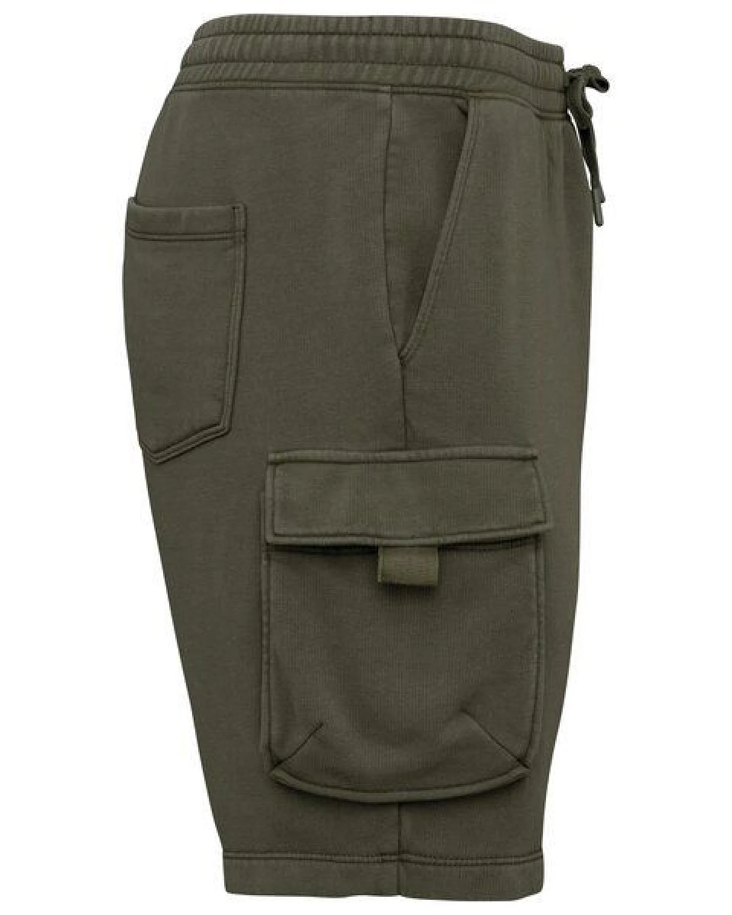 Greenspired Umweltfreundliche ausgewaschene French Terry Cargo-Shorts 300g/m² XS-3XL – Ansicht 3
