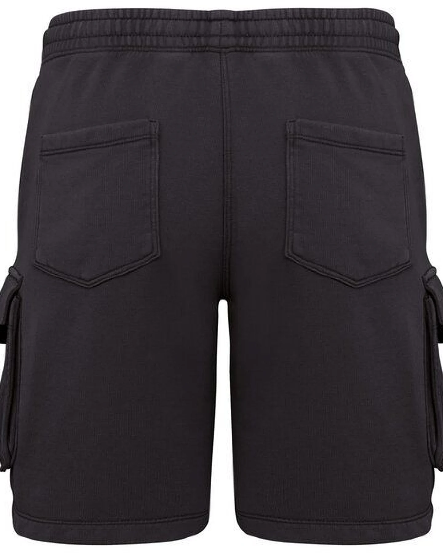 Greenspired Umweltfreundliche ausgewaschene French Terry Cargo-Shorts 300g/m² XS-3XL – Ansicht 2