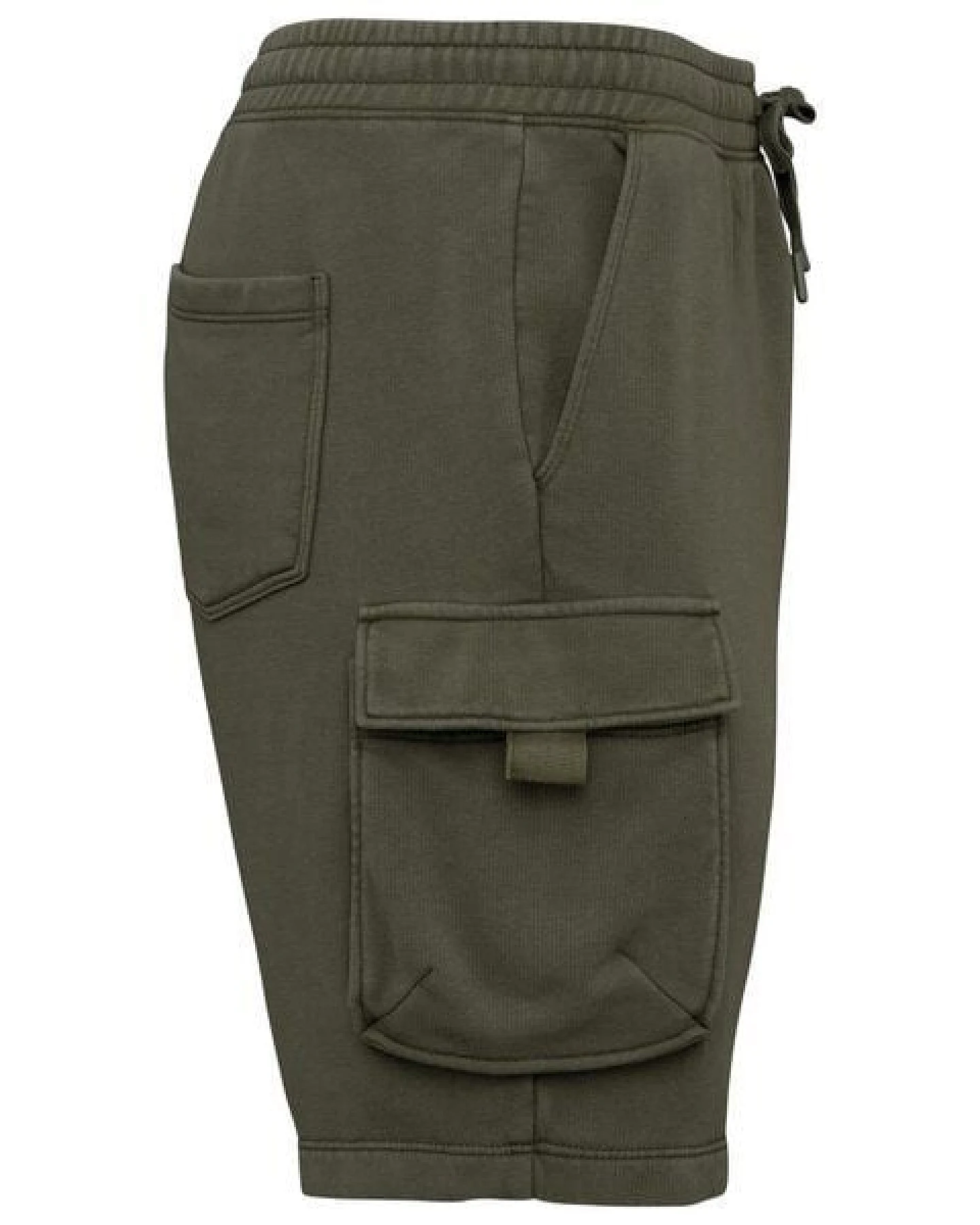 Greenspired Umweltfreundliche ausgewaschene French Terry Cargo-Shorts 300g/m² XS-3XL – Ansicht 3