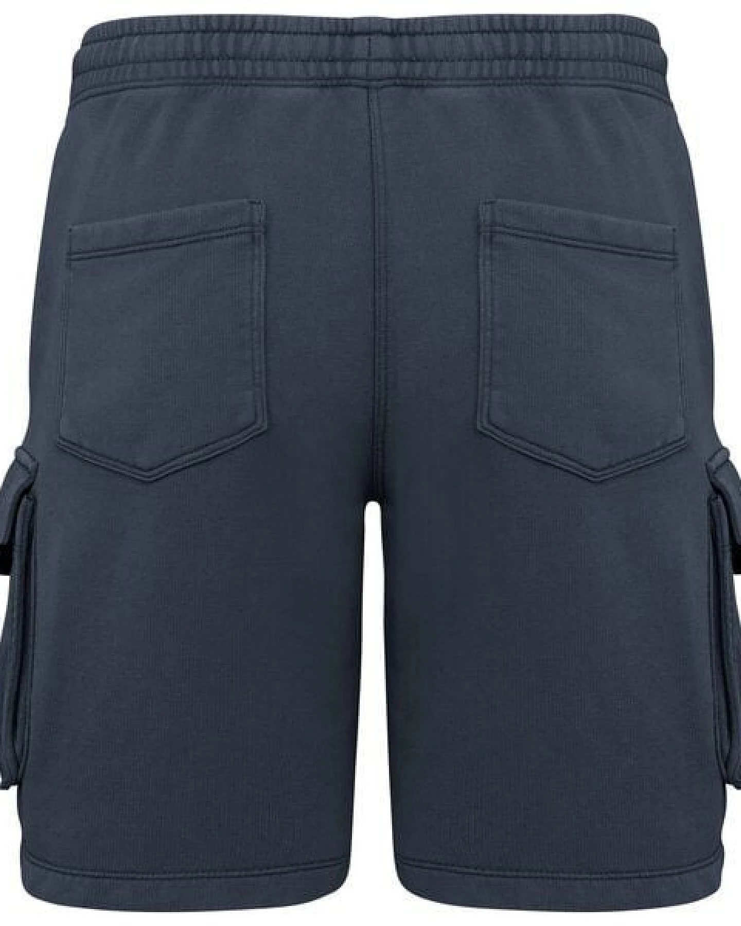 Greenspired Umweltfreundliche ausgewaschene French Terry Cargo-Shorts 300g/m² XS-3XL – Ansicht 2