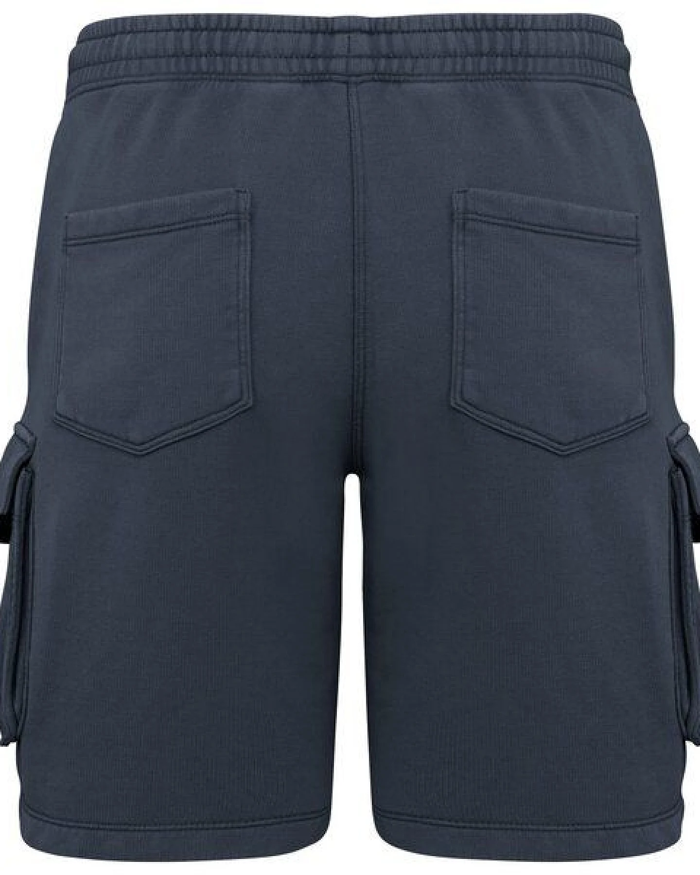 Greenspired Umweltfreundliche ausgewaschene French Terry Cargo-Shorts 300g/m² XS-3XL – Ansicht 2