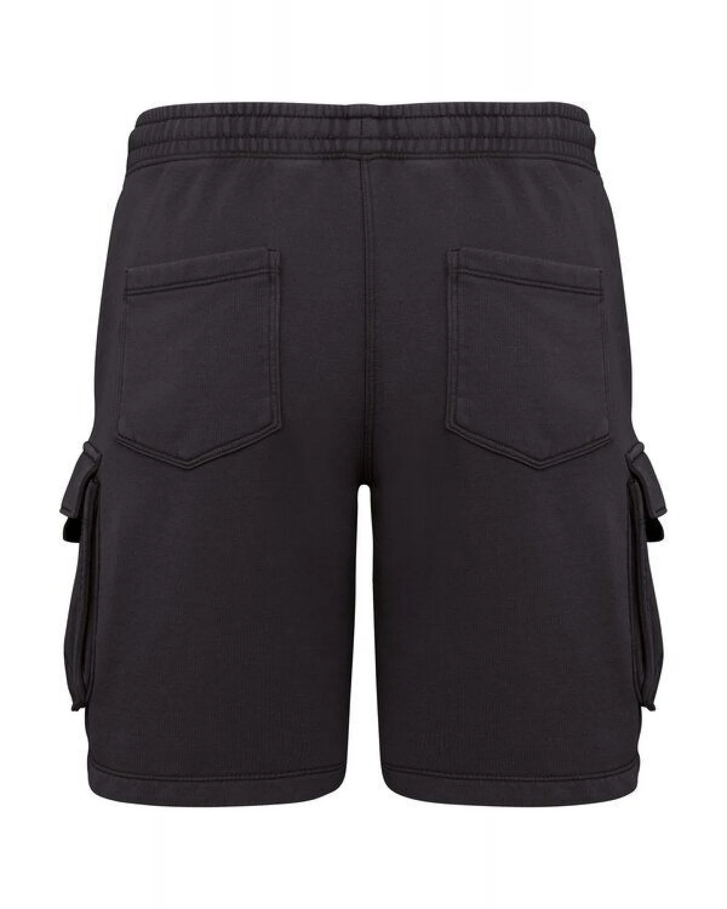 Greenspired Umweltfreundliche ausgewaschene French Terry Cargo-Shorts 300g/m² XS-3XL – Ansicht 2