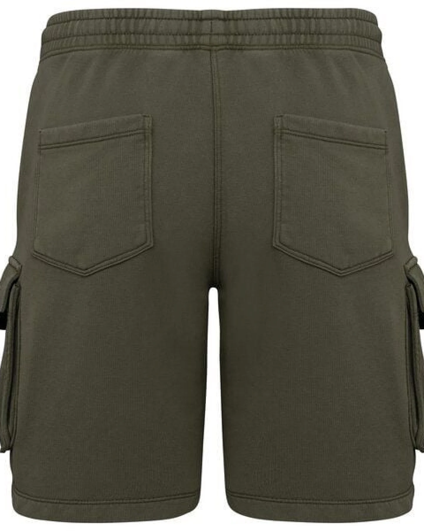 Greenspired Umweltfreundliche ausgewaschene French Terry Cargo-Shorts 300g/m² XS-3XL – Ansicht 2