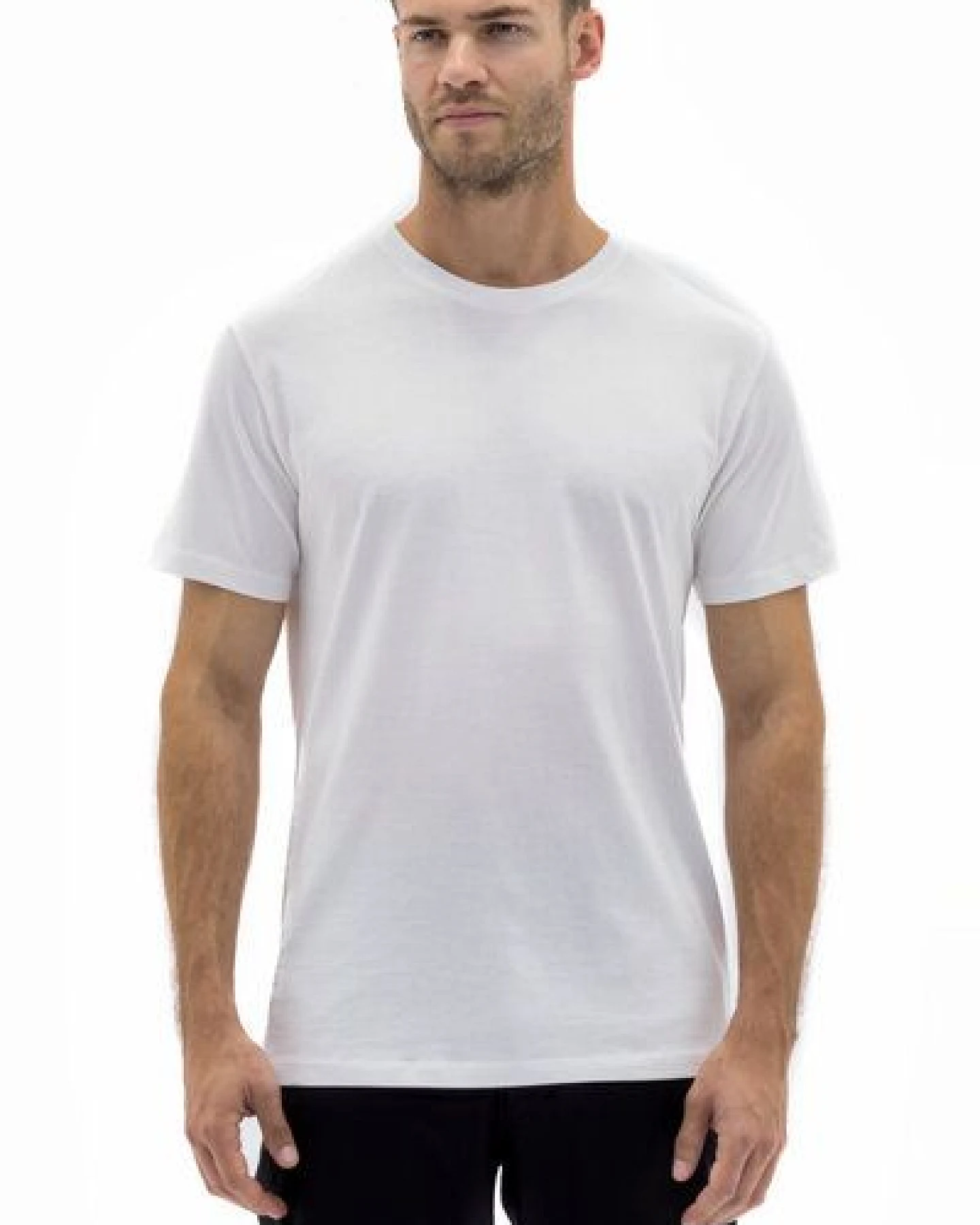 Barrio 13 T-Shirt Herren 3er Pack aus 100% Baumwolle Regular Fit Basic Rundhals – Ansicht 2