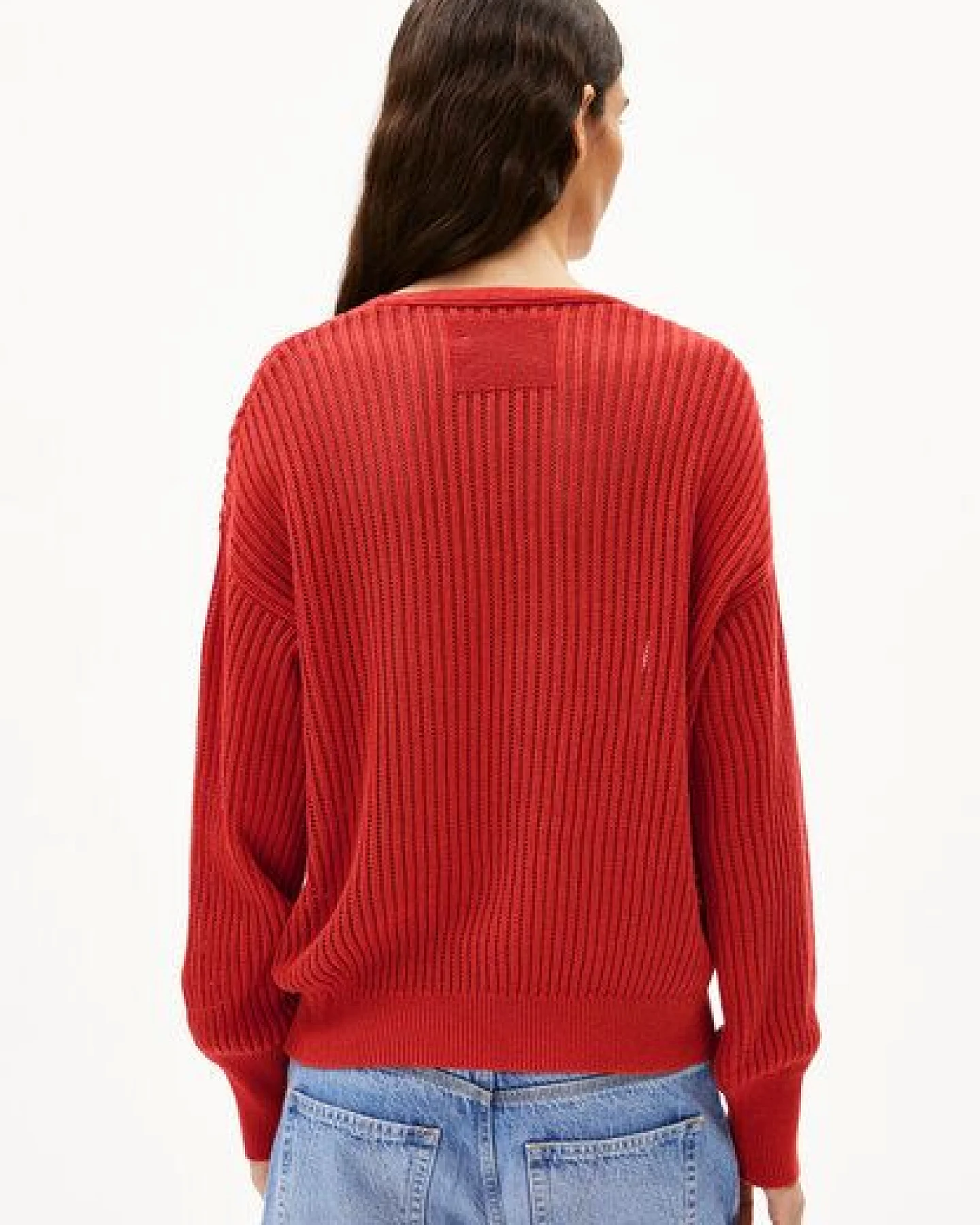 ARMEDANGELS LINEN BLEND Damen Pullover aus Leinen-Mix – Ansicht 2