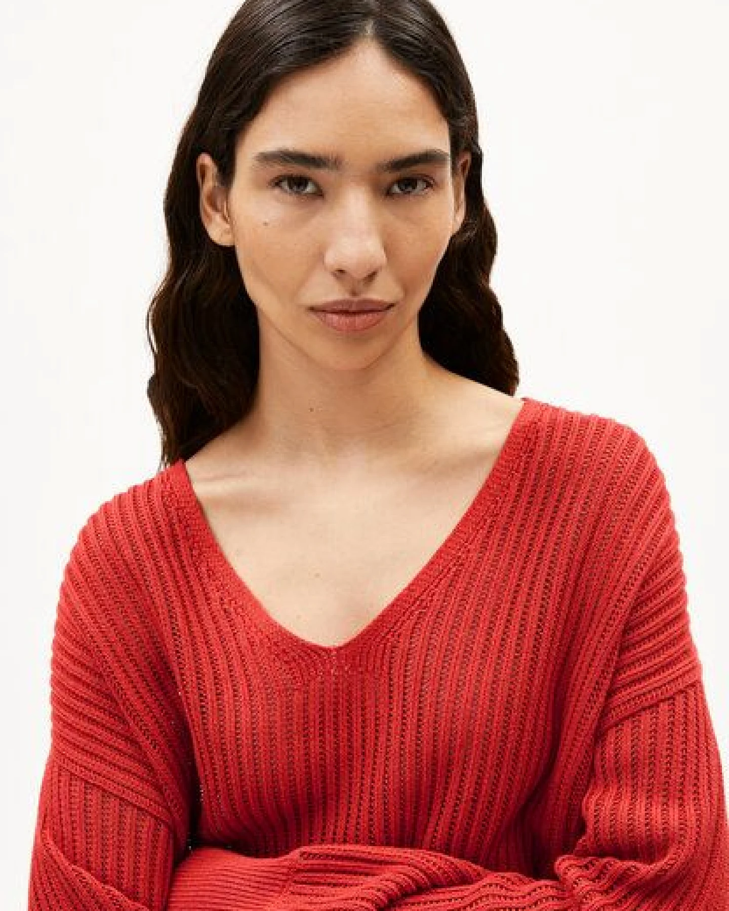 ARMEDANGELS LINEN BLEND Damen Pullover aus Leinen-Mix – Ansicht 3