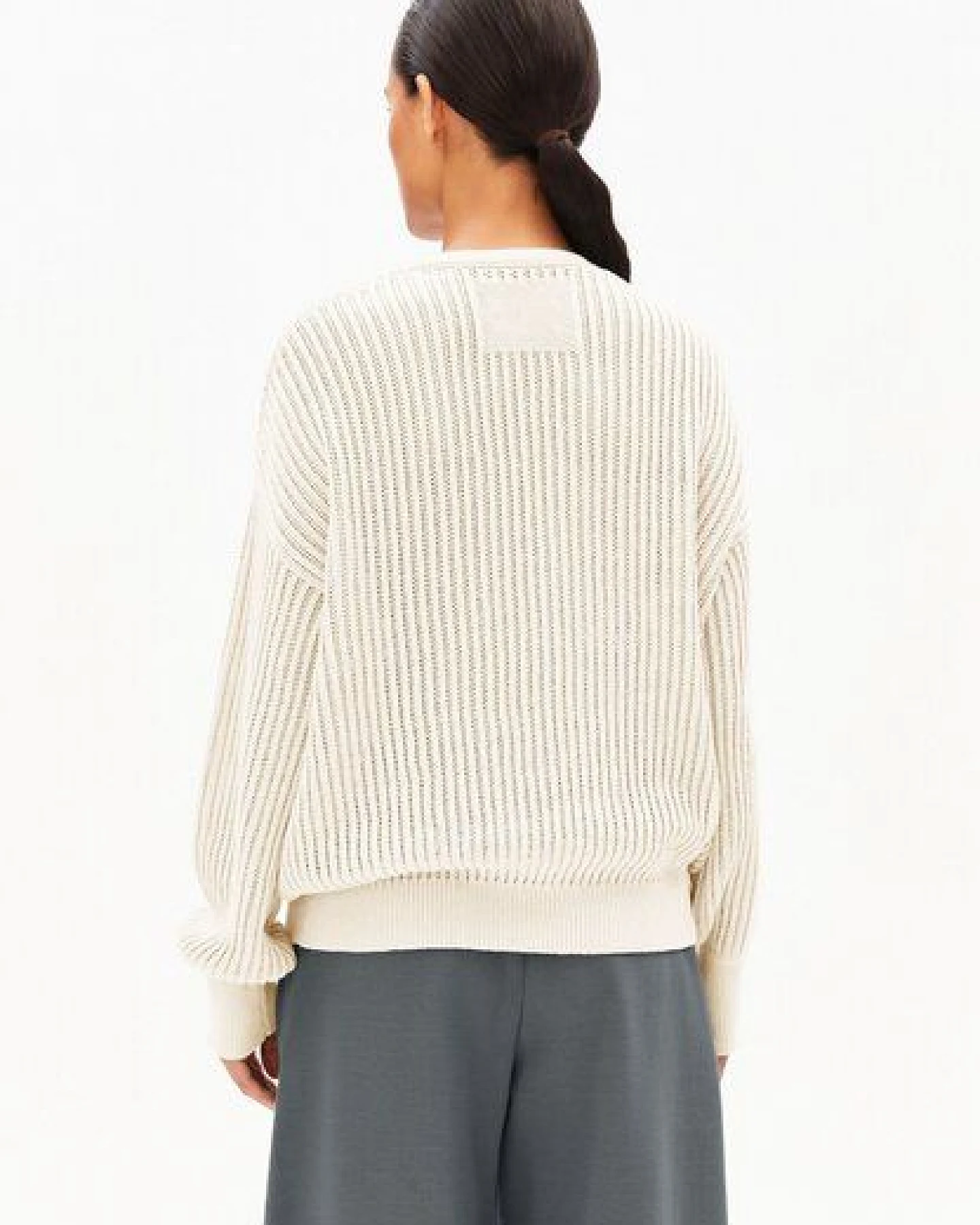 ARMEDANGELS LINEN BLEND Damen Pullover aus Leinen-Mix – Ansicht 2