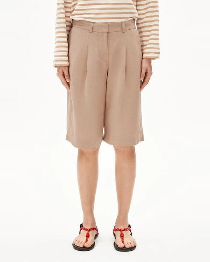 ARMEDANGELS NAMAAL LINO Damen Shorts aus Leinen-Mix