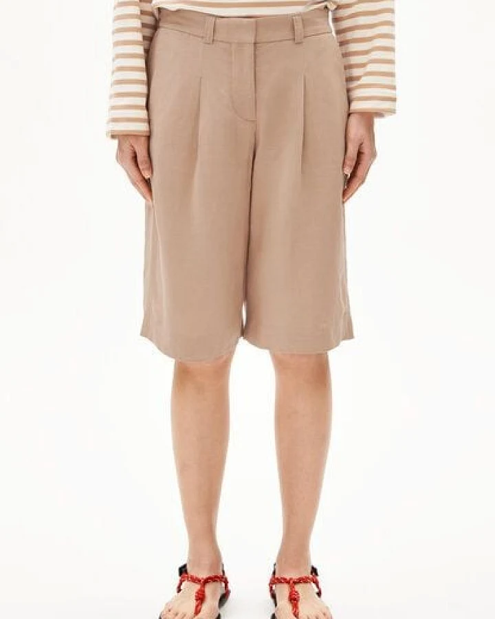ARMEDANGELS NAMAAL LINO Damen Shorts aus Leinen-Mix