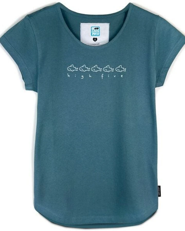 GARY MASH Shirt Asheville High five aus Bio-Baumwolle