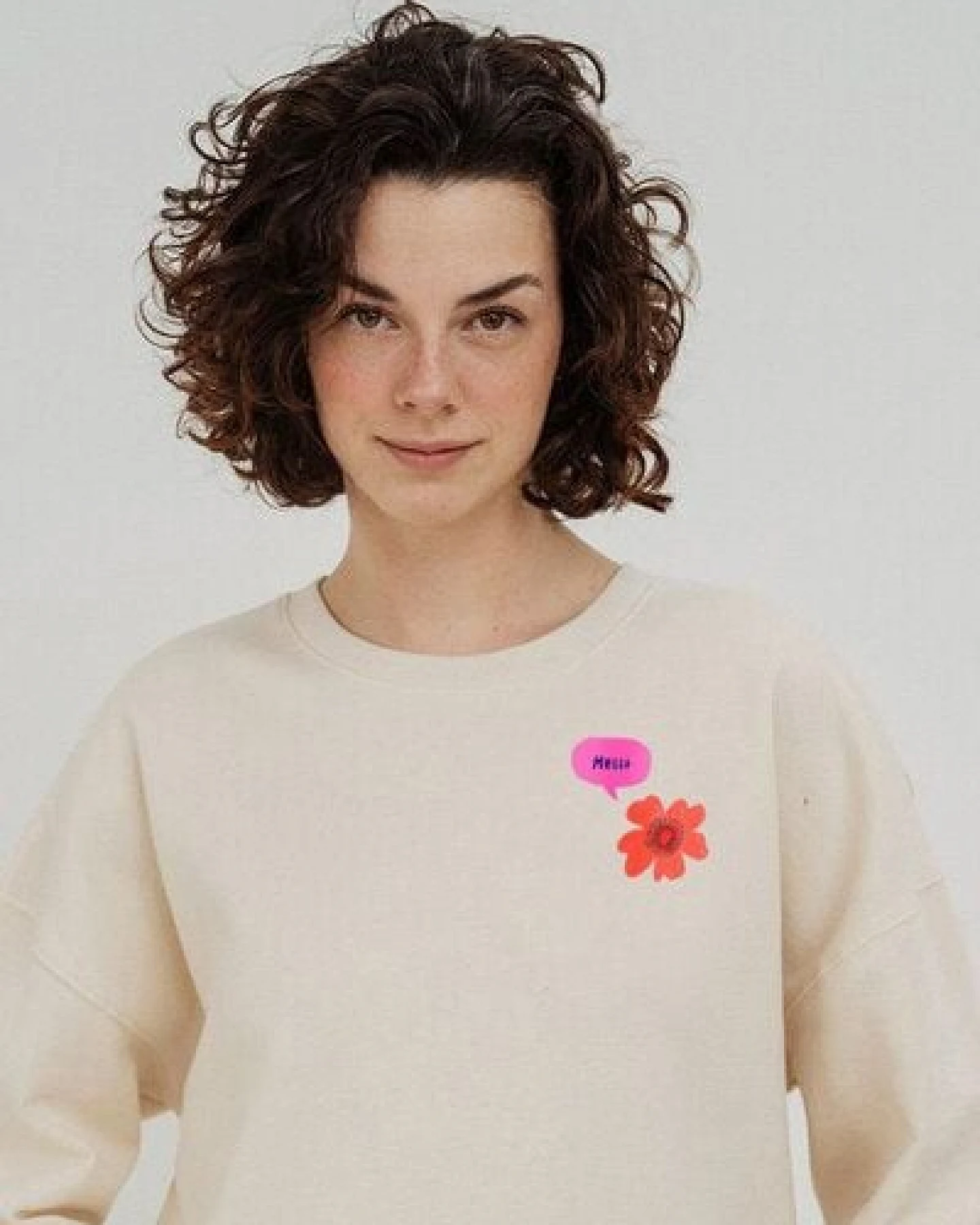 Kultgut Artdesign - Biofair- Kuscheliger Sweatpullover / Let the flowers shine – Ansicht 3