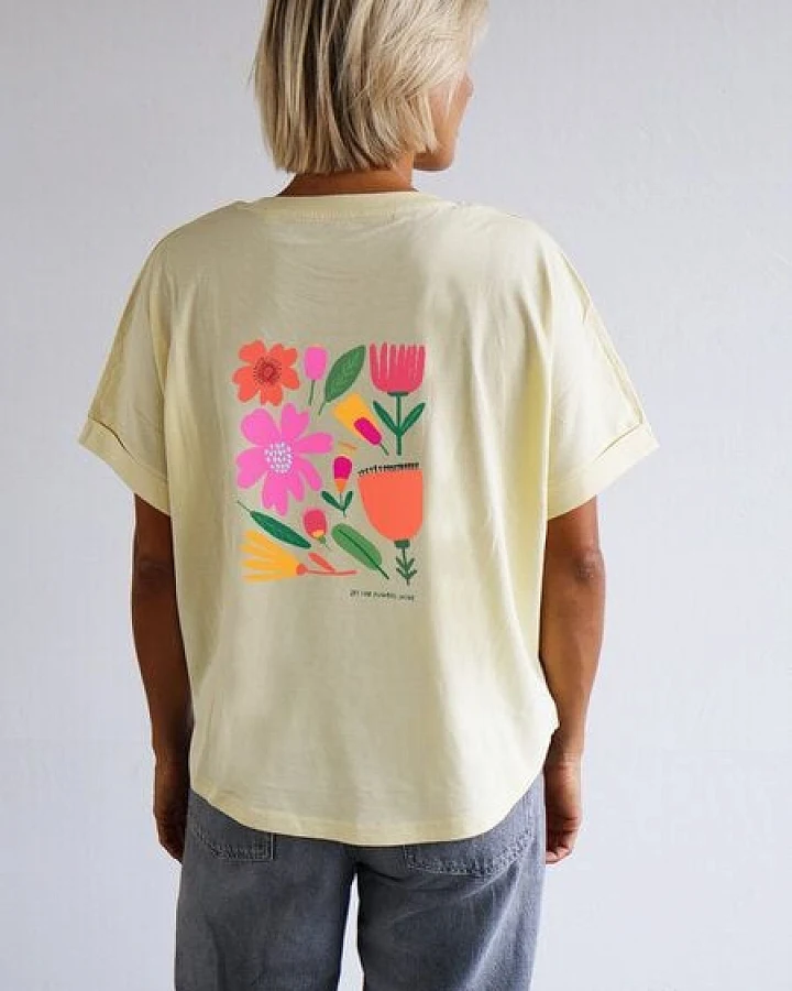 Kultgut Artdesign Biofair - Oversize Shirt/ Hello