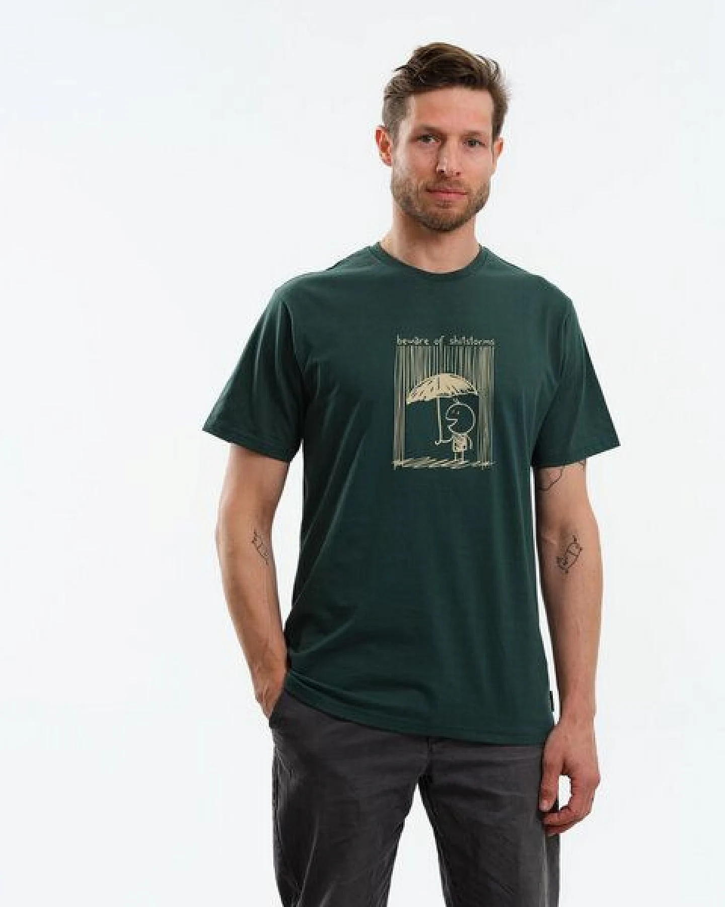 GARY MASH Shirt beware of shitstorms aus Biobaumwolle – Ansicht 3