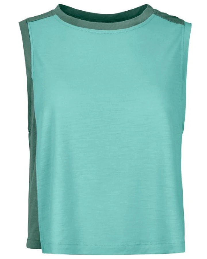 Ortovox - Women's 150 Cool Crack Top - Merinoshirt Gr XL aquatic ice