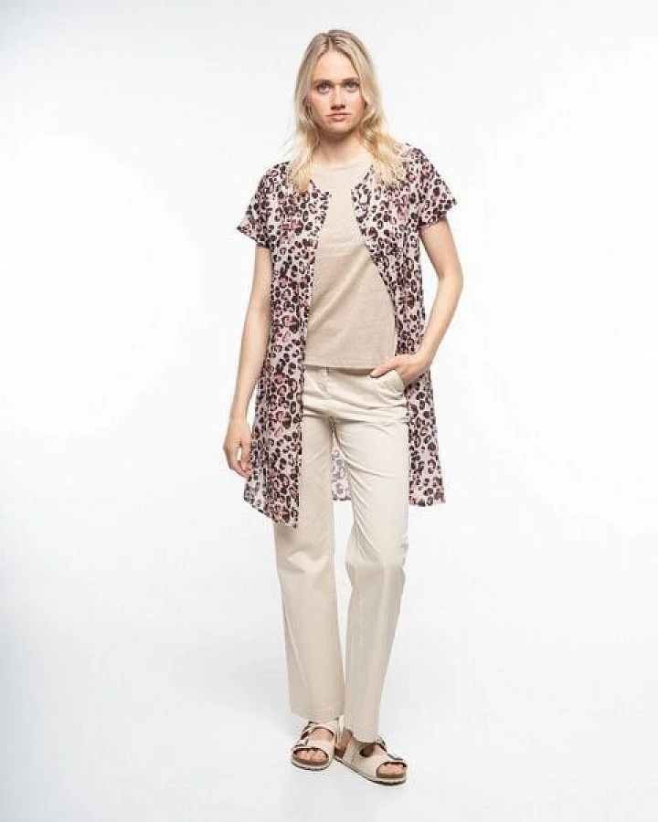 Alma & Lovis Print-Blusenkleid aus Bio-Baumwoll-Batist
