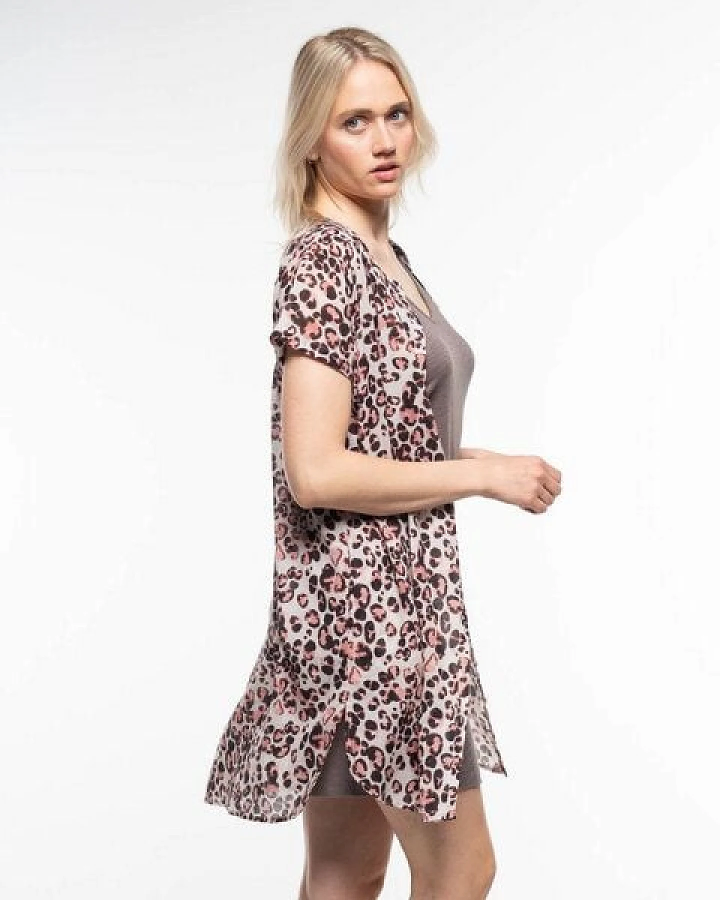 Alma & Lovis Print-Blusenkleid aus Bio-Baumwoll-Batist – Ansicht 3