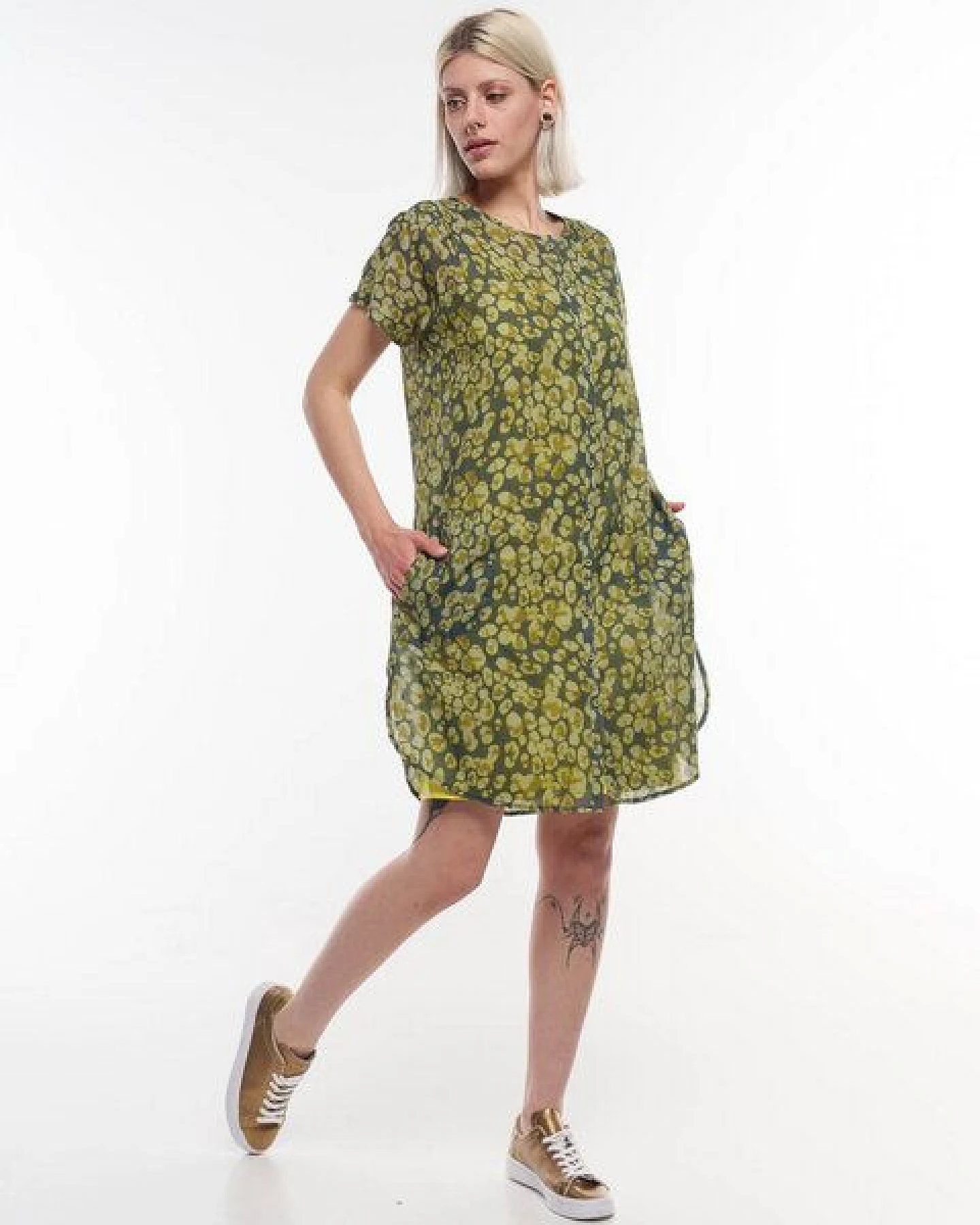 Alma & Lovis Print-Blusenkleid aus Bio-Baumwoll-Batist – Ansicht 4