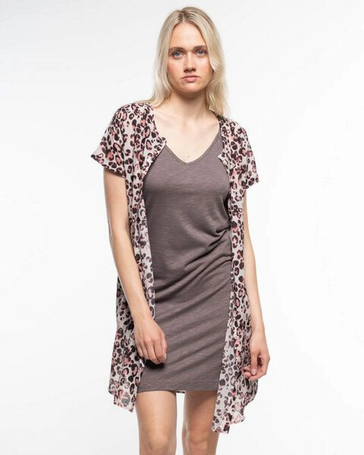 Alma & Lovis Print-Blusenkleid aus Bio-Baumwoll-Batist – Ansicht 2