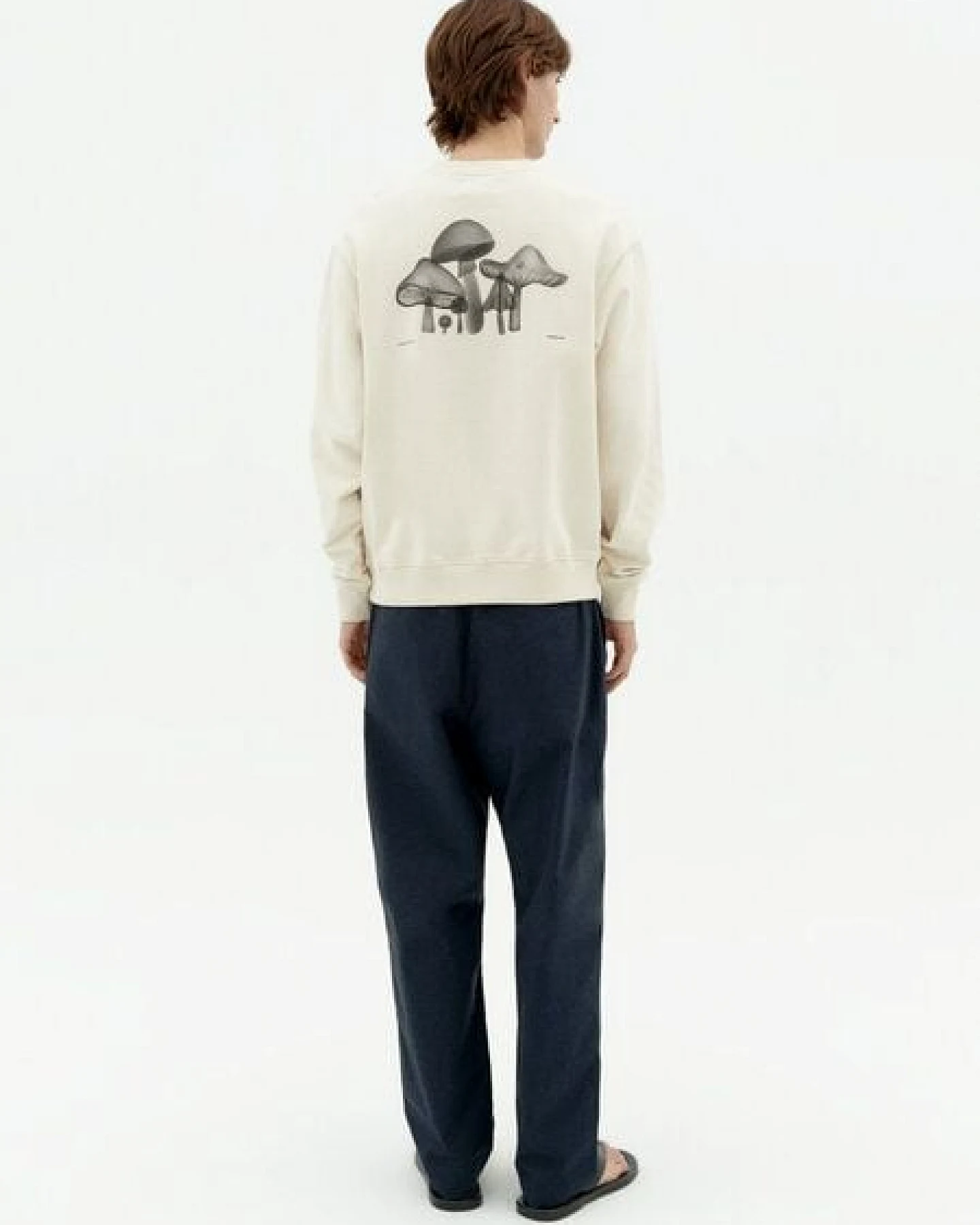 thinking mu Leon - Herren Sweatshirt aus Bio-Baumwolle – Ansicht 3