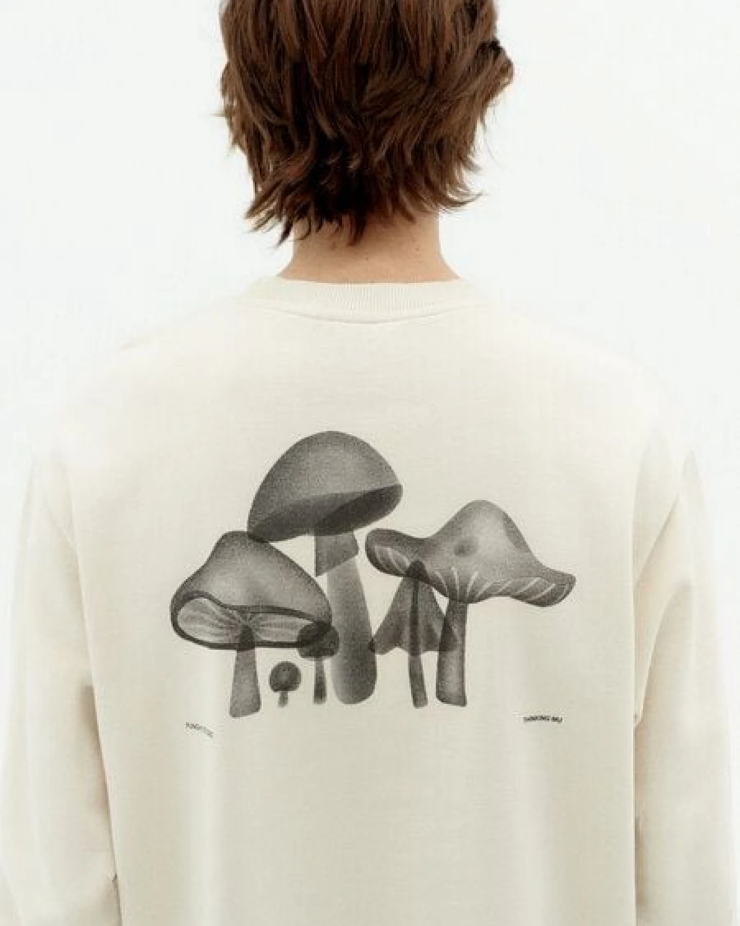 thinking mu Leon - Herren Sweatshirt aus Bio-Baumwolle – Ansicht 4