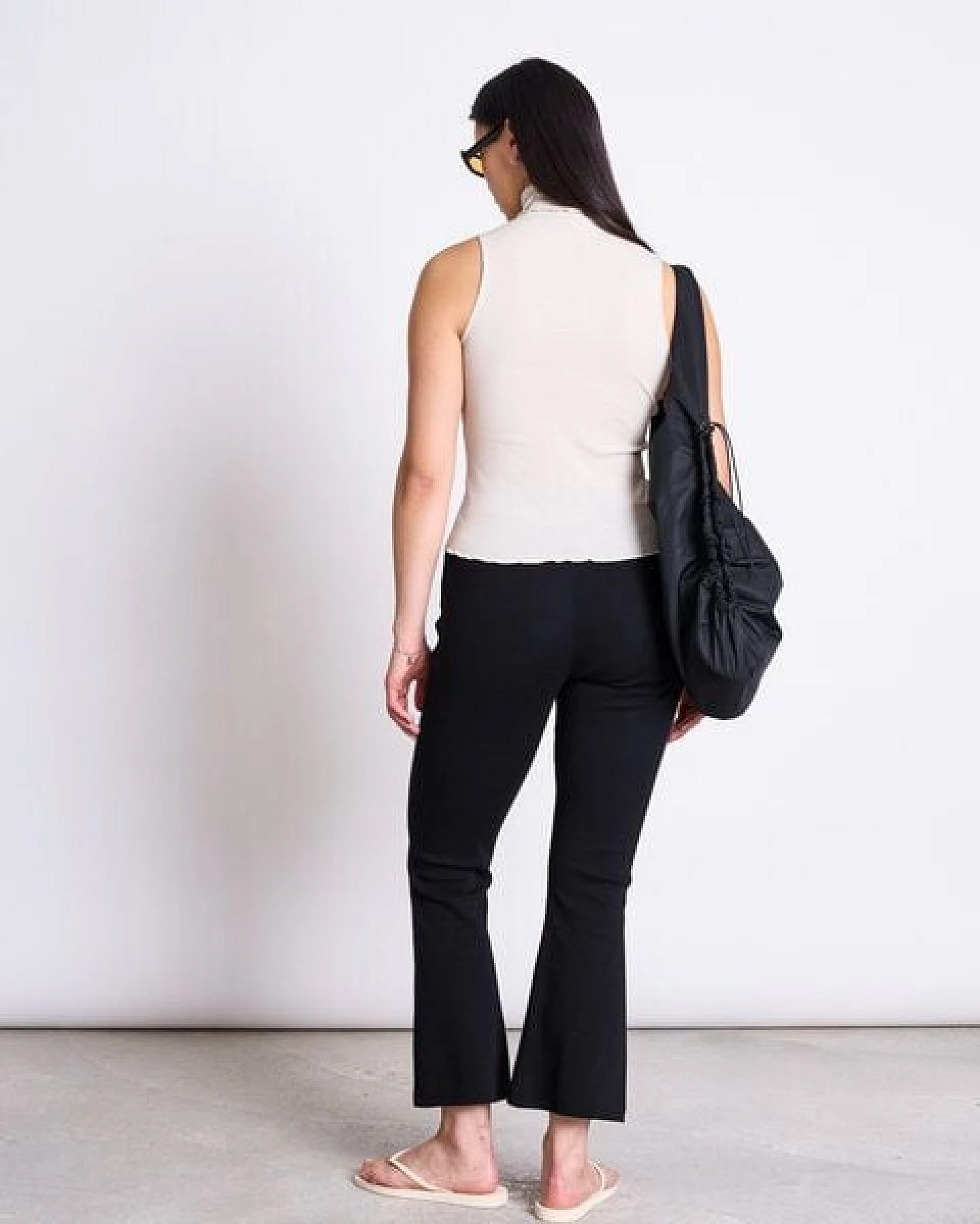 JAN N JUNE High Neck Rib Top HAV GOTS – Ansicht 4