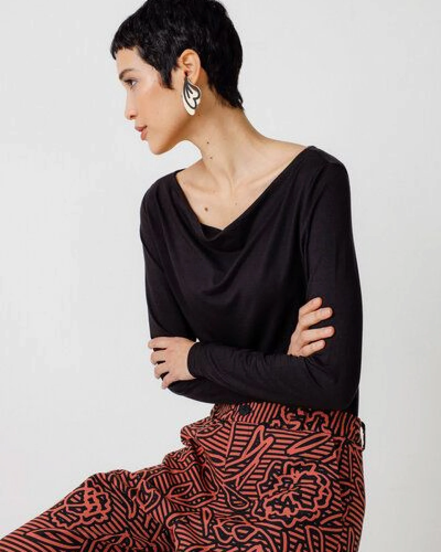 SKFK Langarm-Shirt HIRU – Ansicht 4