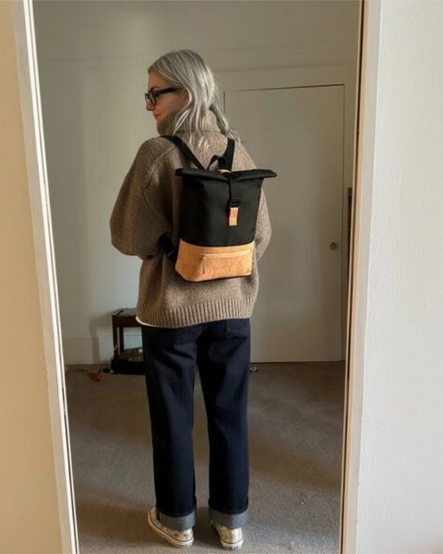 Sperling "Tiny" Rucksack aus Kork und recyceltem PET – Ansicht 3