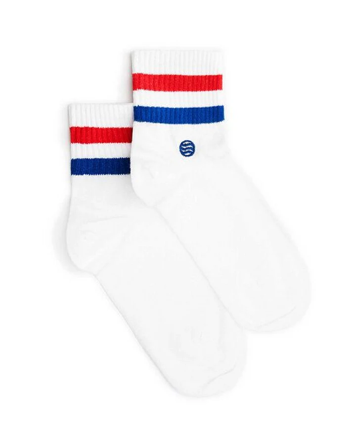 Natural Vibes Retro Sneaker-Socken aus Biobaumwoll-Mix