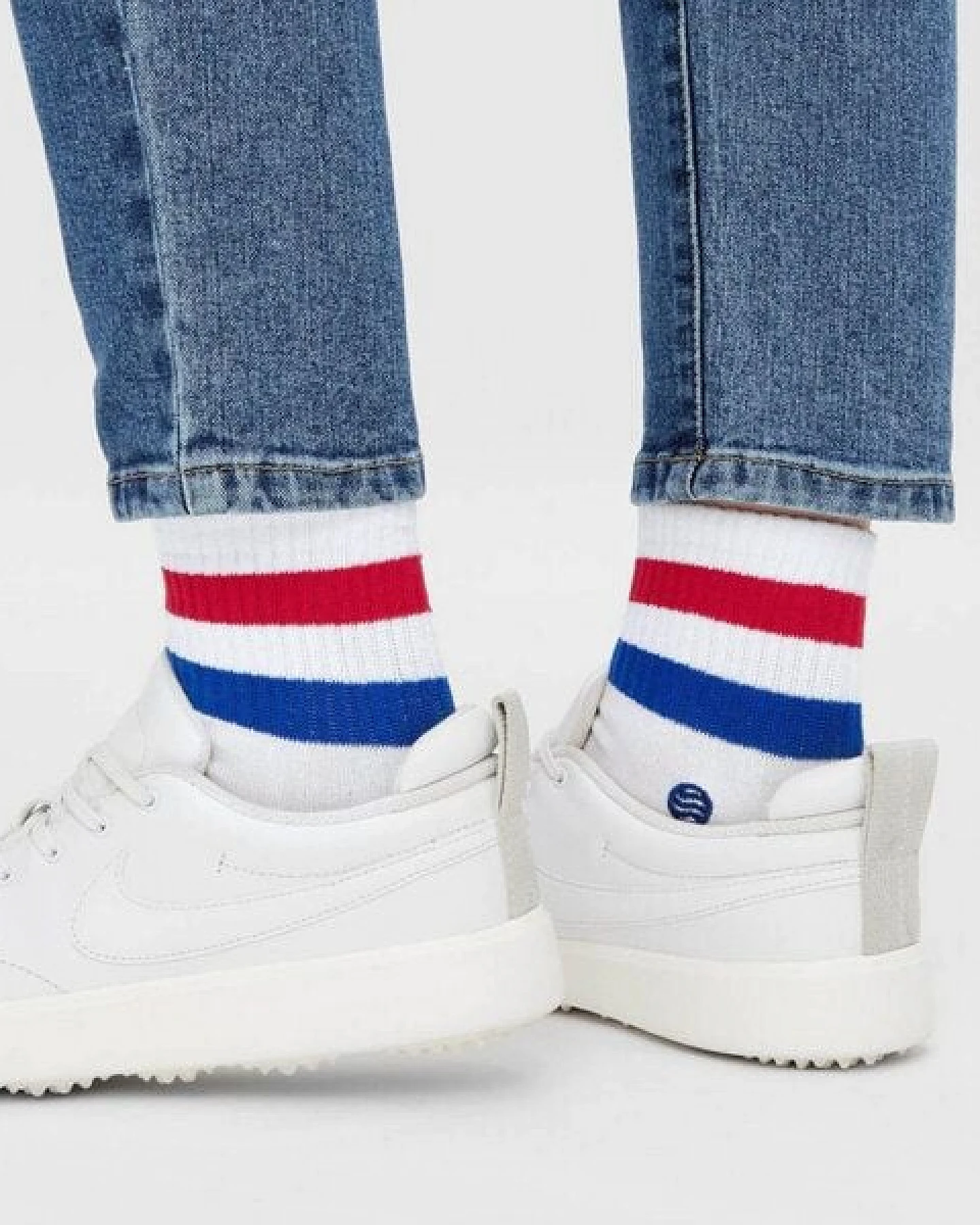 Natural Vibes Retro Sneaker-Socken aus Biobaumwoll-Mix – Ansicht 3