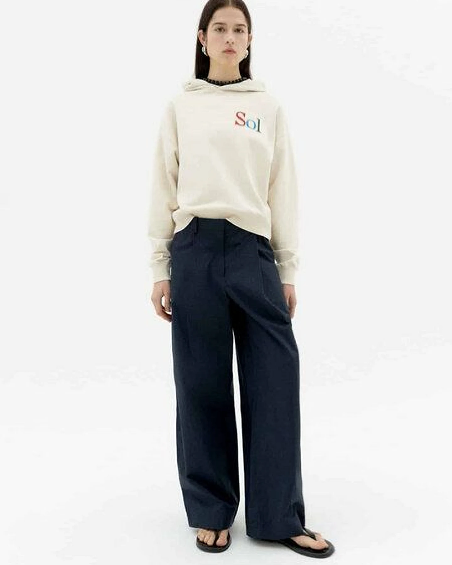 thinking mu Valeria Sol - Damen Hoodie aus Bio-Baumwolle – Ansicht 2