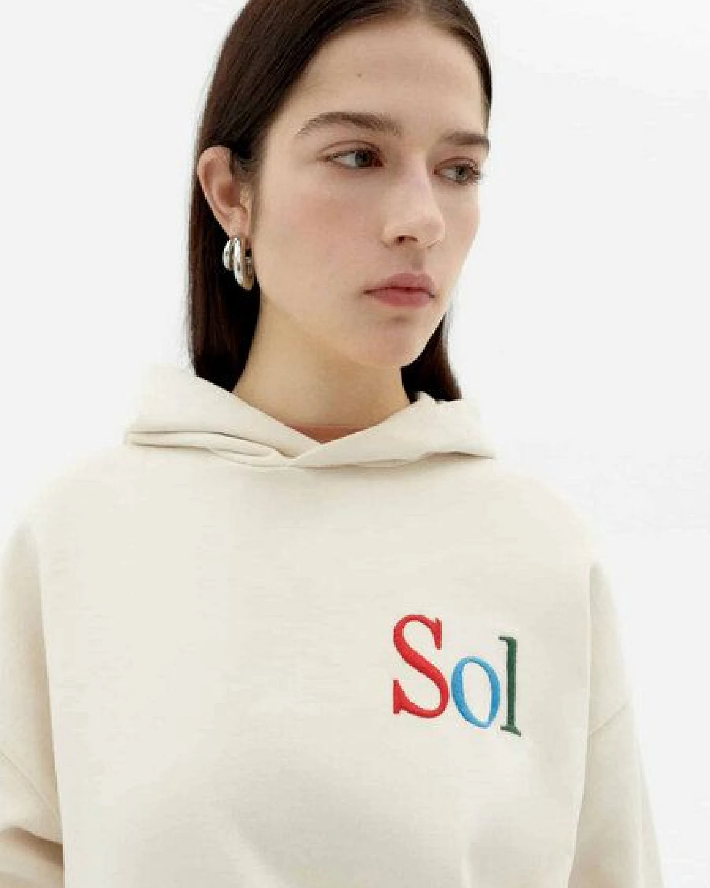 thinking mu Valeria Sol - Damen Hoodie aus Bio-Baumwolle – Ansicht 4