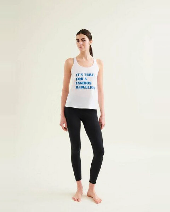 Wellicious Racer Tank with Print