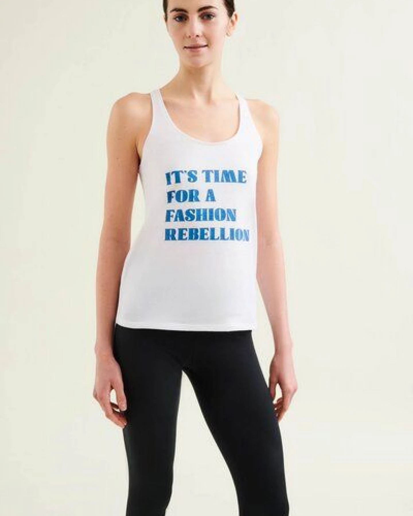 Wellicious Racer Tank with Print – Ansicht 2