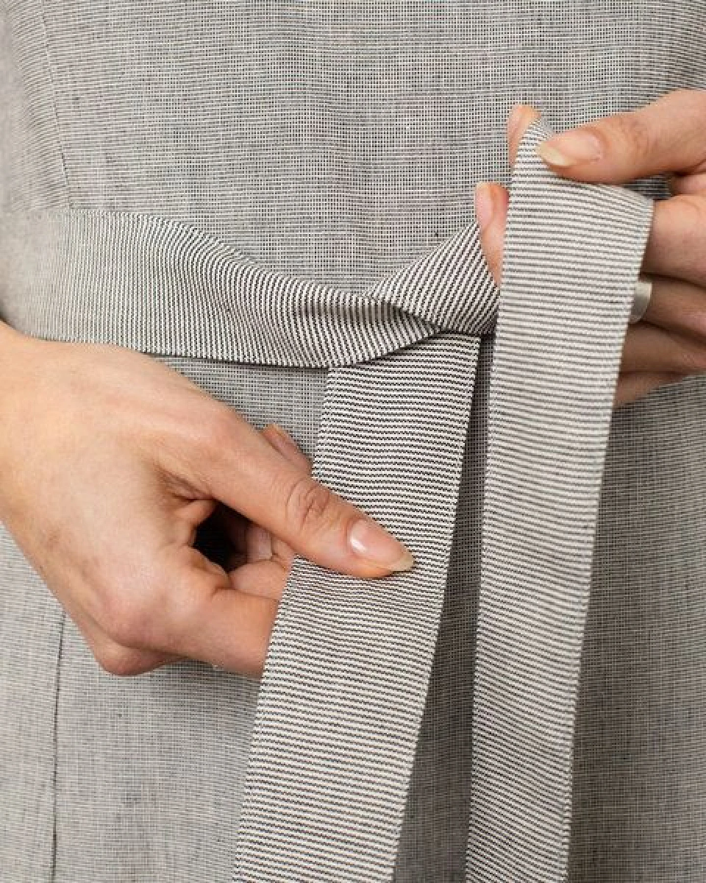 Rotholz Ärmelloser Jumpsuit Bio Baumwolle – Ansicht 3