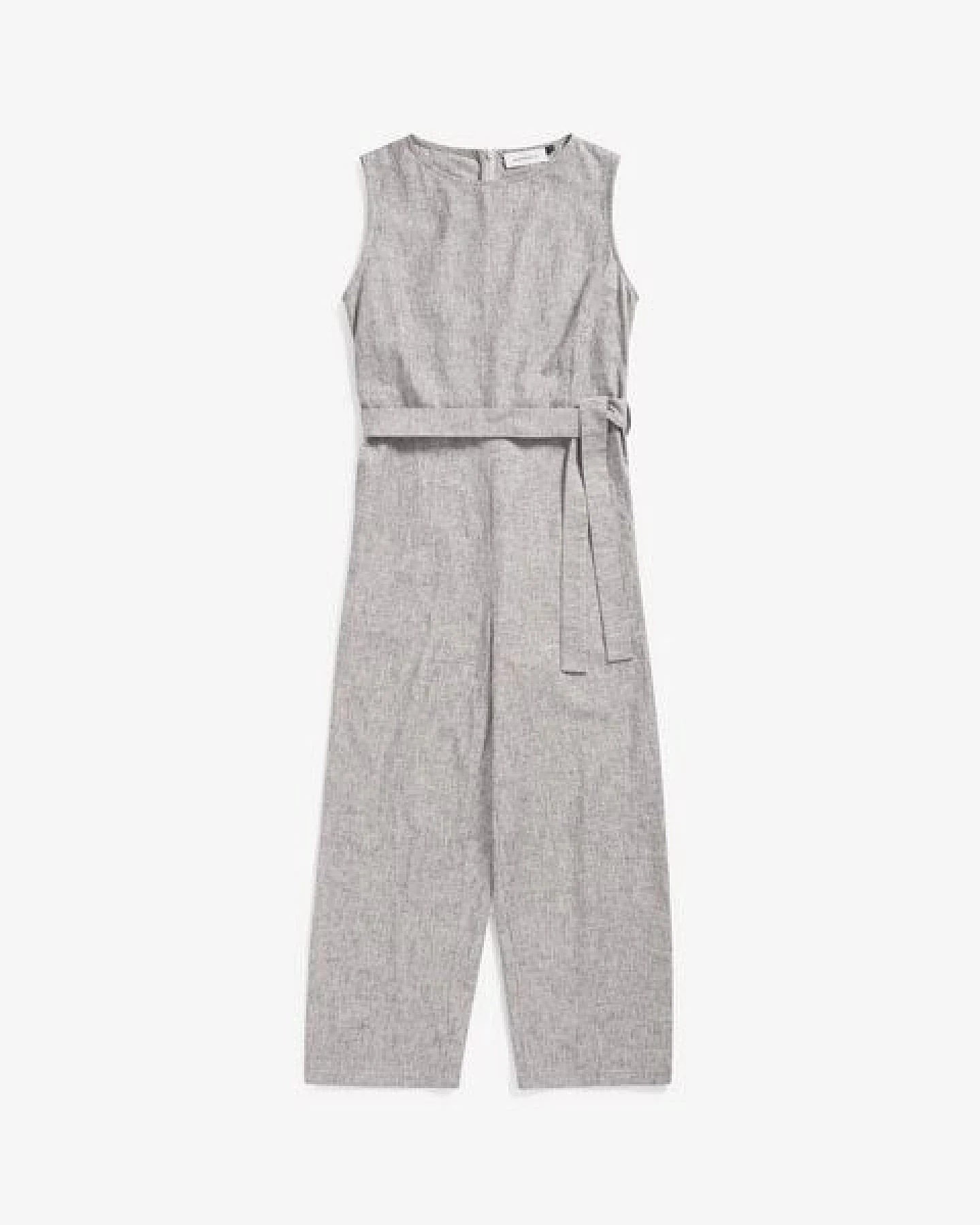 Rotholz Ärmelloser Jumpsuit Bio Baumwolle – Ansicht 4