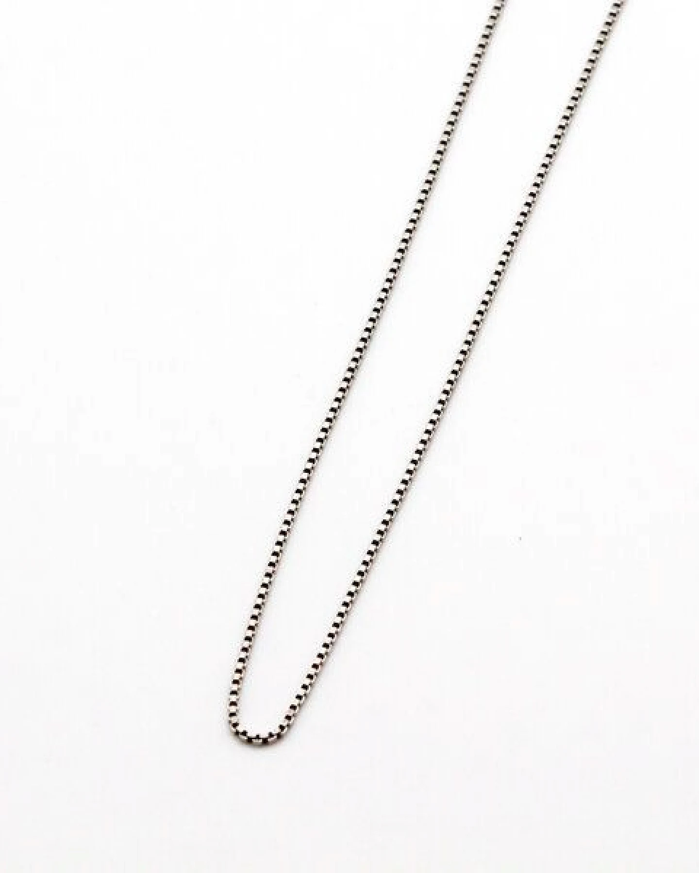 juni Choker Venezianerkette rhodiniert 45cm aus recyceltem Silber, hergestellt in Deutschland – Ansicht 2