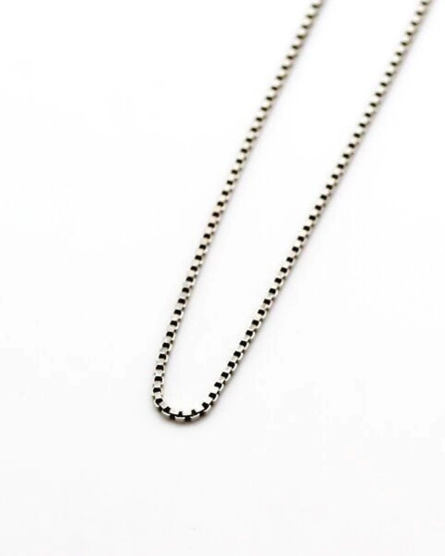 juni Choker Venezianerkette rhodiniert 45cm aus recyceltem Silber, hergestellt in Deutschland – Ansicht 3