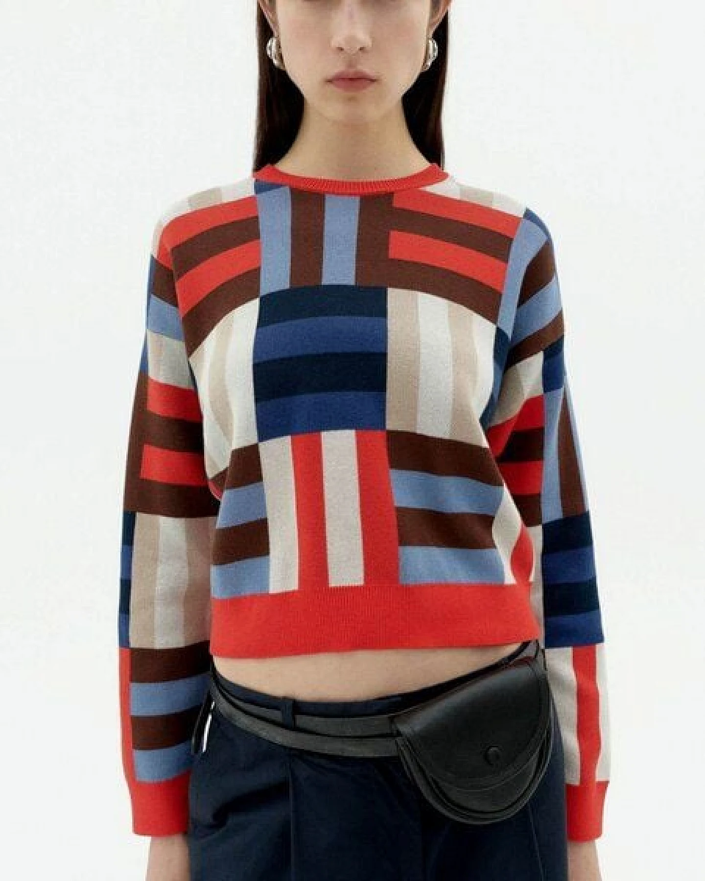 thinking mu Philis Biobaumwoll-Kurzpullover – Ansicht 3