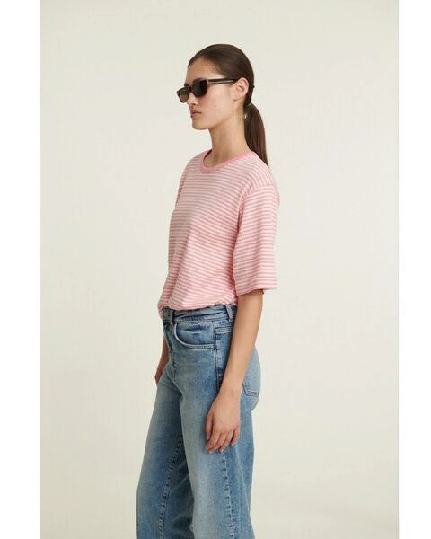 Basic Apparel Silma Oversize T-Shirt aus Bio-Baumwolle – Ansicht 2