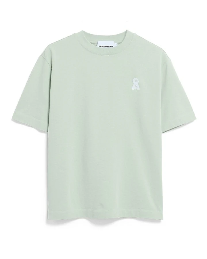Produktseite: ARMEDANGELS - Women's Tarjaa Å Embro - T-Shirt Gr L grau
