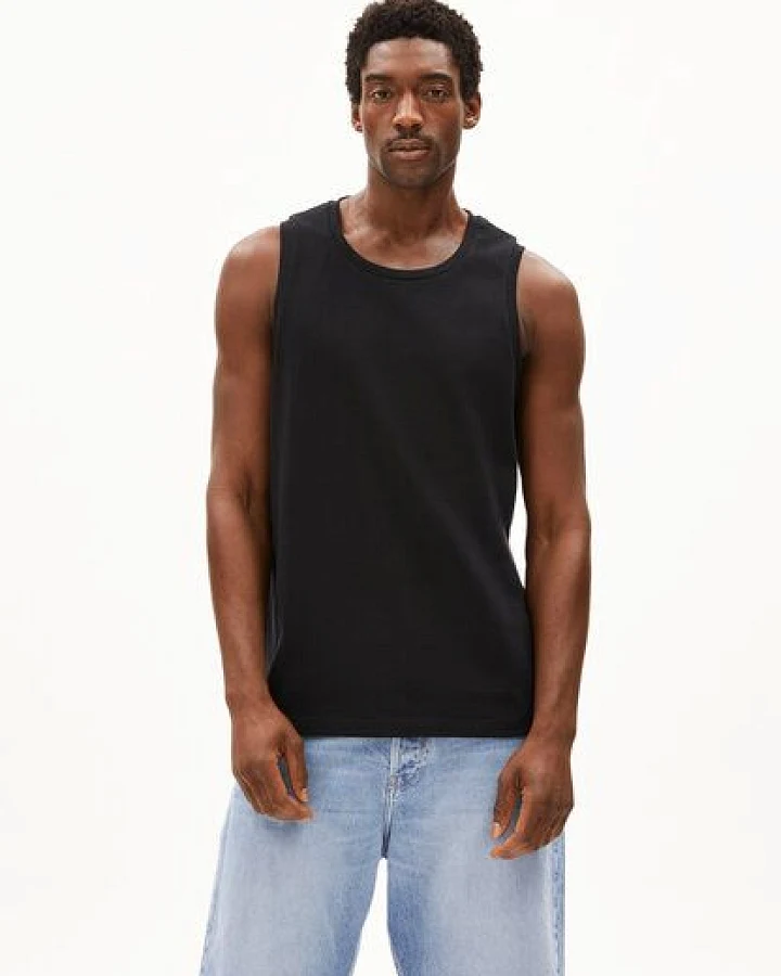ARMEDANGELS HEAVY WEIGHT TANK TOP Herren Heavyweight Tanktop aus recyceltem Baumwoll Mix