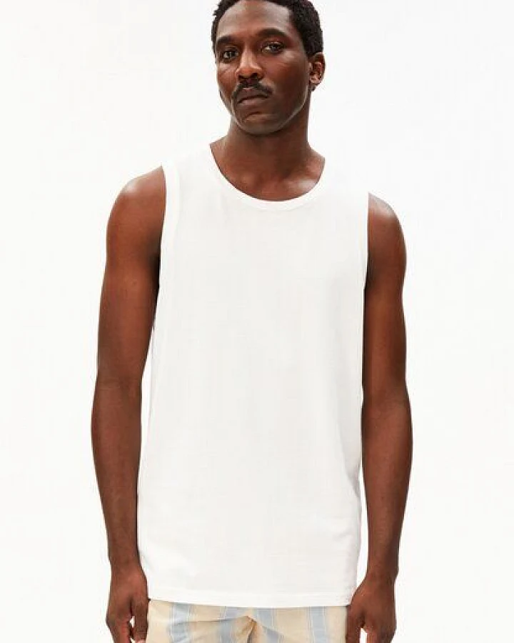 ARMEDANGELS HEAVY WEIGHT TANK TOP Herren Heavyweight Tanktop aus recyceltem Baumwoll Mix