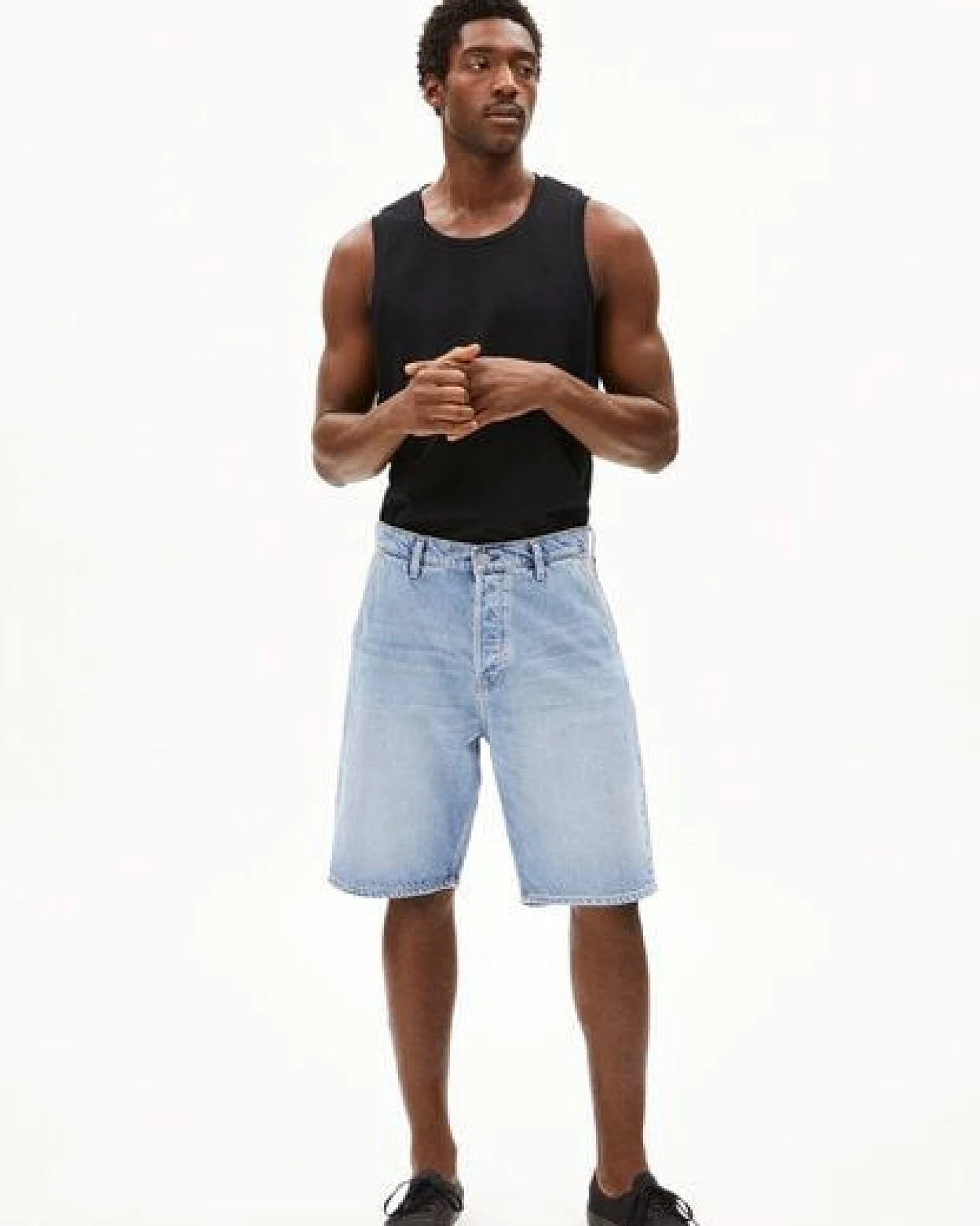 ARMEDANGELS HEAVY WEIGHT TANK TOP Herren Heavyweight Tanktop aus recyceltem Baumwoll Mix – Ansicht 4