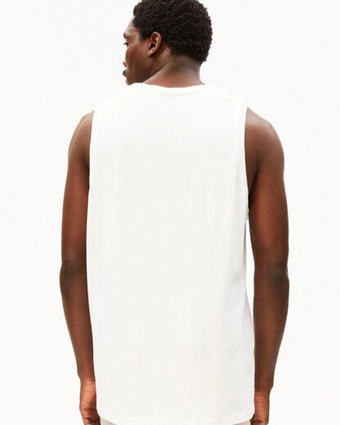 ARMEDANGELS HEAVY WEIGHT TANK TOP Herren Heavyweight Tanktop aus recyceltem Baumwoll Mix – Ansicht 2