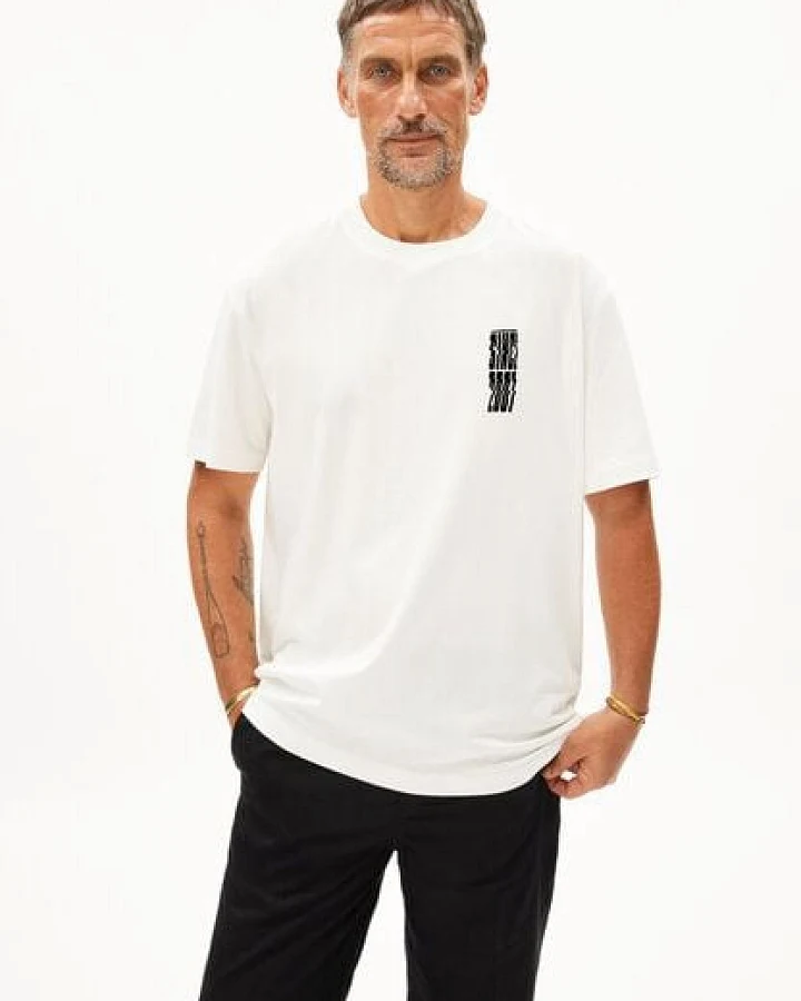 ARMEDANGELS AADRU COLLAGE Herren Oversized T-Shirt aus Bio-Baumwolle
