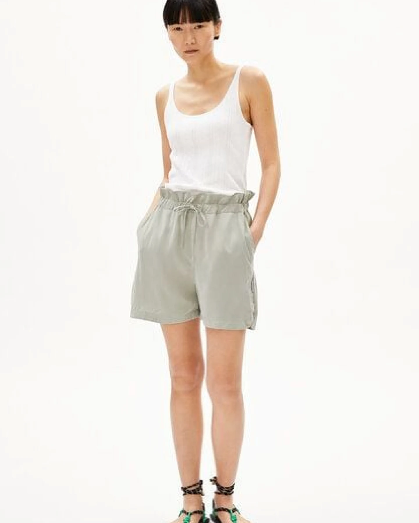 ARMEDANGELS VAANNA LINO Damen Shorts aus Leinen-Mix – Ansicht 4
