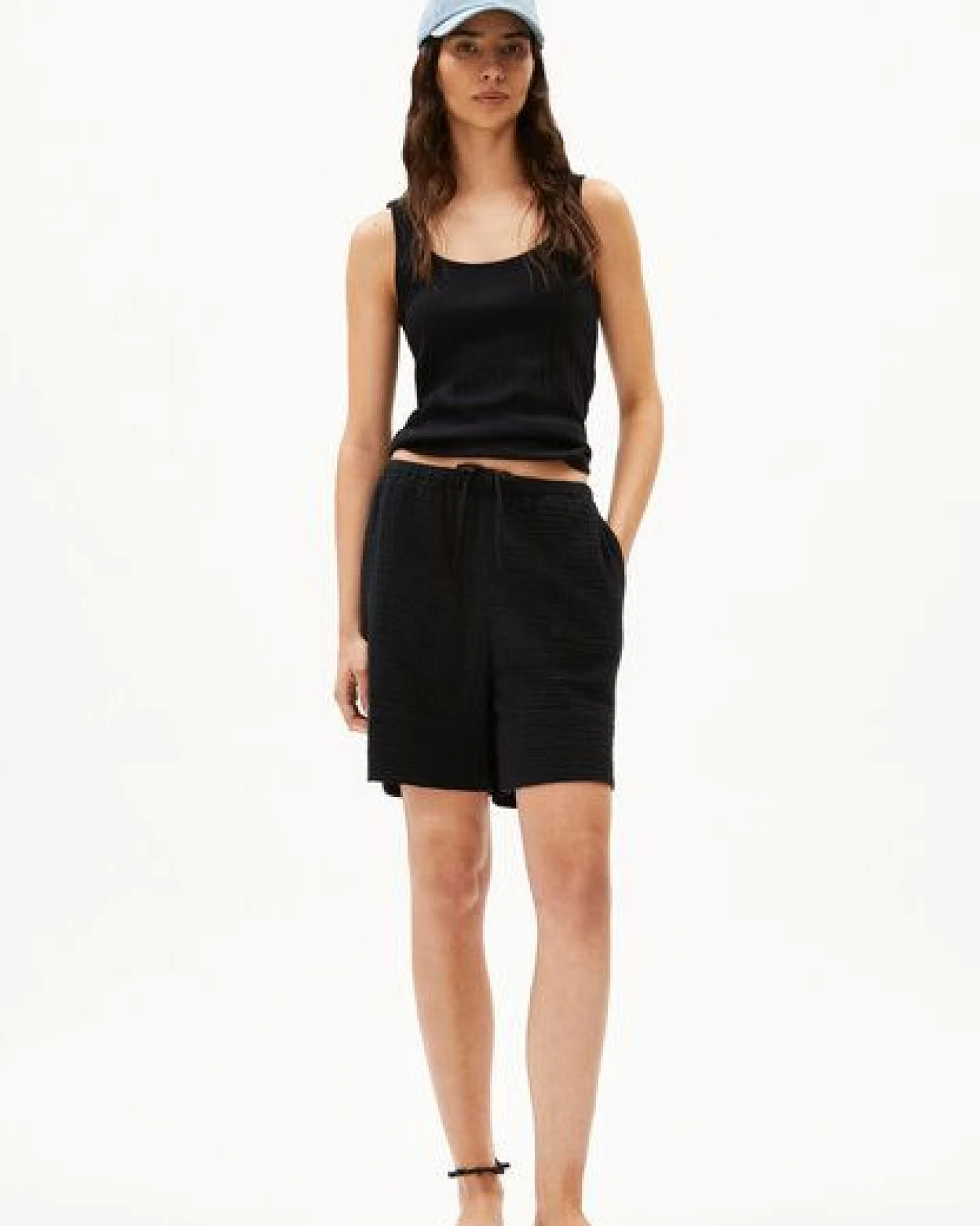 ARMEDANGELS TEONAA MUSSELIN Damen Shorts aus Bio-Baumwolle – Ansicht 4