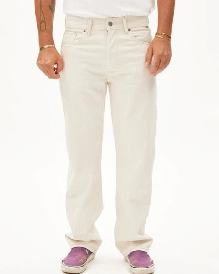 ARMEDANGELS AARY Herren Straight Jeans recycelter Baumwolle